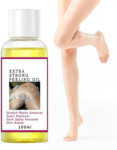 Olio Peeling Corpo | Olio giallo schiarente per la pelle scura, Peeling per Pelle Scura, Scuro Sport Remover Adatto per Mani e Piedi