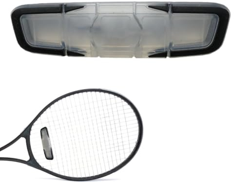 Amortisseur de raquette de tennis – 2 pièces, en silicone souple durable, insert facile à installer, matériau élastique | anti-vibrations, réduction stable des chocs pour les matchs d'entraînement