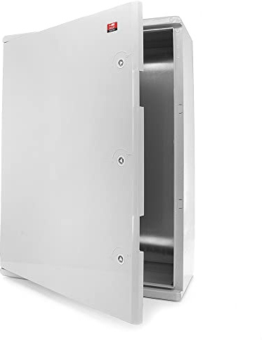 KOOP Elektro ABS Verteilerschrank Schaltschrank mit Verriegelung Tür mit umlaufender Dichtung 600x800x260 Industriegehäuse IP65 mit verzinkter Montageplatte