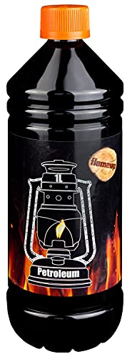 Cherosene Petrolio per riscaldamento a stufa a lampada a lampade a camino riscaldamento detergente 1 l Flameup