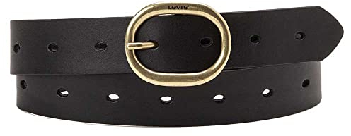 Levi's Damen Women's High-Low Belt, Regular Black, 75 cm