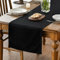Artoid Mode Schwarz Halloween Tischläufer, Herbst Abwaschbar Küche Esstisch Tisch Dekoration Drinnen Urlaub Party Dekor 40x140 cm