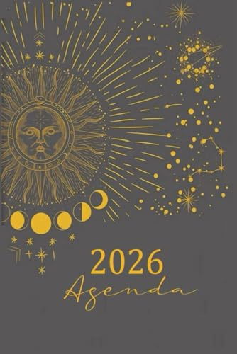 Agenda 2026: con Semana Abierta-Astrologica y Lunar- Eclipses-Mercurio Retrogrado -Planetas-Fases Lunares-Calendarios Mes a Mes
