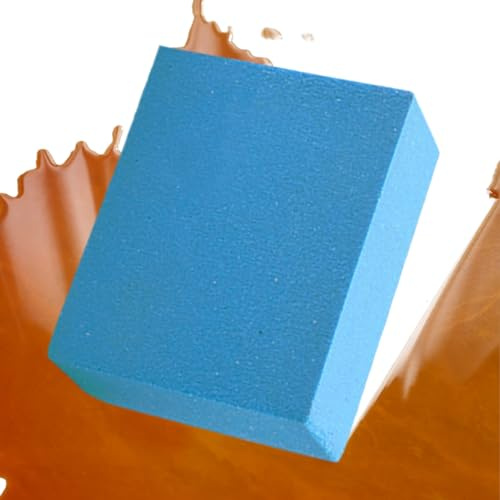 Piedra abrasiva de caucho | Limpieza y pulido de bordes de equipos de tuning de esquí de calidad | Bloque de molienda de caucho duradero para esquís y tablas de snowboard | para preparación de