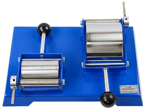 Probador de flexibilidad de película de pintura para la industria de revestimientos, máquina dobladora con ejes ajustables