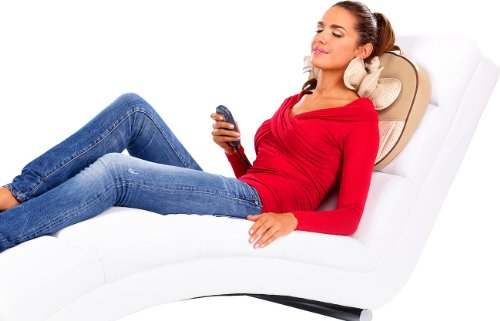 newgen medicals Shiatsu Massage: Massagekissen für Nacken, Schultern, Rücken (Shiatsu-Massage Entspannungskissen, Massagekissen für Rücken und Beine, Fuss Massager)