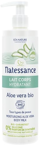 Natessance Lait corps hydratant aloe vera bio 400ml