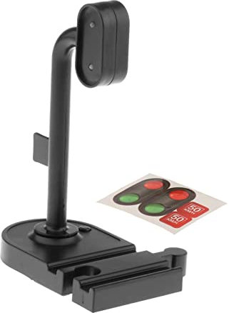 Holz Zug Bus Station Polizei Station Zubehör Gebäude Bau Schiene Fahrzeug Spielzeug für Party Favors - Verkehrs Lichter