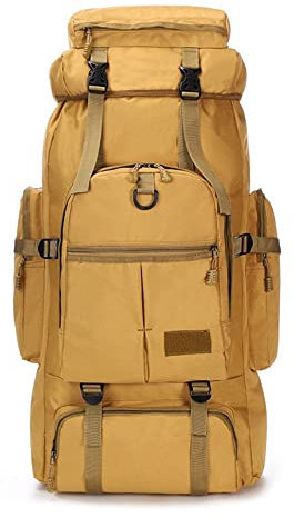 LUMoony 75L Trekking Sac à Dos randonnée Sac à Dos randonnée Voyage étanche léger Tactique Sac à Dos Grande capacité étanche Voyage Sac à Dos en Plein air Camouflage Loisirs Sac à Dos Hommes Femmes
