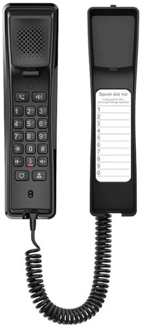 FANVIL H2U-B TELéFONO IP Hotel, 2 LíNEAS SIP, PoE