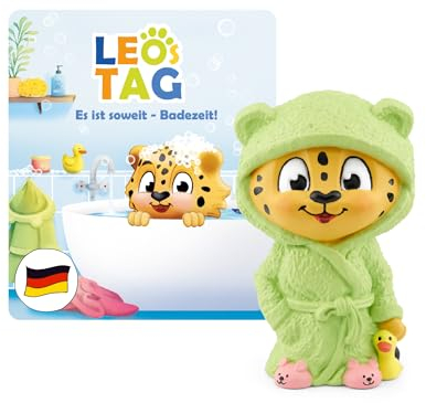 tonies Hörfiguren für Toniebox, Leos Tag – Es ist so weit – Badezeit!, Hörspiel mit Liedern für Kinder ab 3 Jahren, Spielzeit ca. 50 Minuten