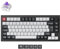 Keychron Q1 HE Wireless Custom Mechanical Tastatur,75% DE-ISO Layout QMK/VIA Programmierbares Vollaluminium Bluetooth/Wired RGB Hot-Swapable Hall Effect Gateron Magn