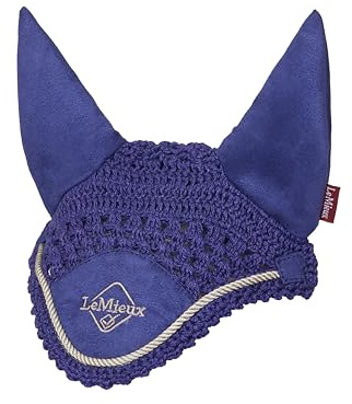 Lemieux Hobby Horse Ear Bonnet - Ink Blue - Suitable for Ages 3+