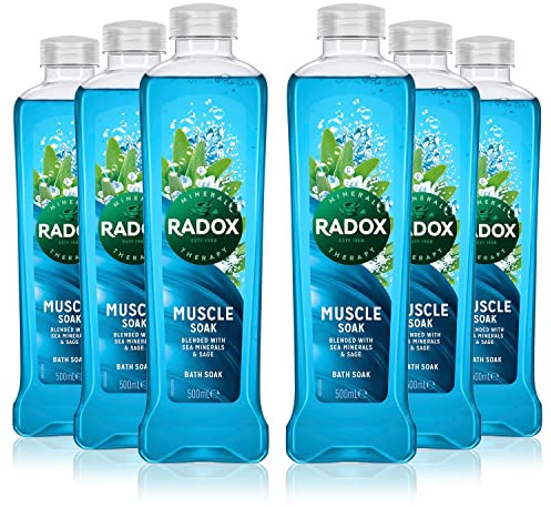 Radox Muscle Soak Bath Therapy 6x500 mL