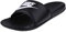 Nike Men's Benassi Just Do It Slides, Black/Black, 10 UK