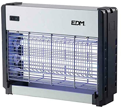 EDM 06012 professionell elektronisk insektsdödare, flerfärgad, 2 x 8 W/20 m2, 6