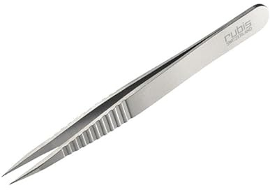 Rubis 1k002pg Pince a epiler Pro grip 9,5 cm Gris