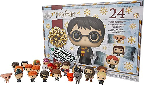 Funko Advent Calendar: Harry Potter- 24 Giorni di Sorprese - Mini Figura in Vinile da Colleziones - Mystery Box - Idea Regalo - di Natale per Ragazze, Ragazzi e Bambini - Christmas Countdown