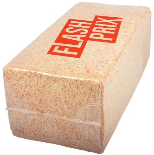 FlashPrix Copeaux de bois de pin, Paillage Copeaux de bois, Paille Poule pour animaux de compagnie, oiseaux, poules, Boxes de cheveux, 16 kg