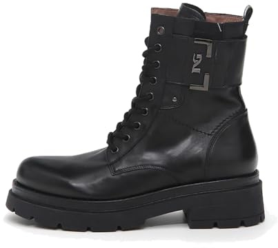 Nero Giardini I309151D Anfibi Donna in Pelle - Nero 40 EU