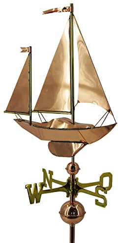 Große Wetterfahne 9907 – Segelschiff mit DREI Segeln