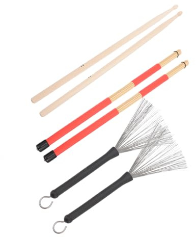 ibasenice Trommel Draht-set Drums Musiktrommel-zubehör Praktische Aufbewahrungstasche Hochwertiges Material Details