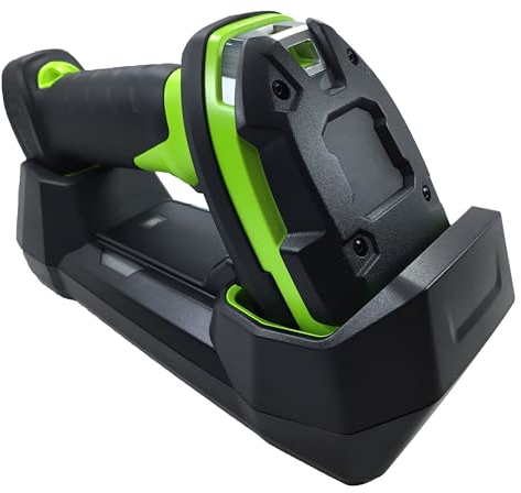 Zebra LI3678-SR (Standard Range) Ultra-Rugged Cordless Barcode Scanner Kit (Bluetooth,Linear Imager,2D/1D,IP52,Black), Includes Cradle, Power Supply,RS232 Cable and USB Cable