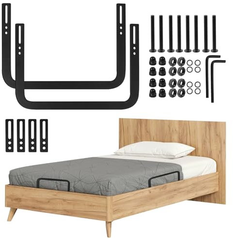 Matratzenhalter, Matratzenhalter Gegen Verrutschen, Matratzen Zusammenhalter für Massive, Bettpaneele, Tatami, Schwebebetten und Boxspringbett, Anti Rutsch Matratzen Stopp Verstellbare, 2 Stück