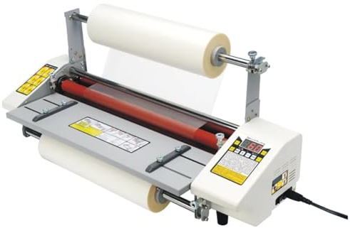 YXFAZPP A2+ Paper Laminating Machine, Commercial Laminator Machine, Single and Double-Sided Laminating Machine
