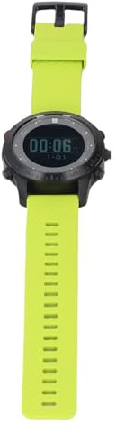 Luqeeg Orologio Subacqueo Smart Computer, Orologio Polso Multifunzione Impermeabile Fino a 100 Metri con Schermo da 1,18 Pollici Cinturino Verde per Nuoto, Immersioni Acque Profonde