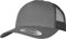 Flexfit Unisex 6506-5-panel Retro Trucker Cap Yupoong Headwear, Charcoal, Einheitsgröße EU