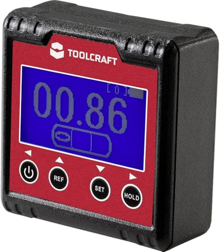 TOOLCRAFT TO-6547356 goniometro digitale 360°