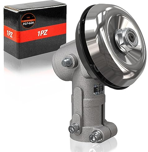1PZ FG7-G26 26mm Renvoi d'angle debroussailleuse 7 Dents Boîte de Vitesses de tête d'engrenage de débroussailleuse 26mm Remplacement pour Tondeuse à Essence Honda STIHL débroussailleuse Coupe Gazon