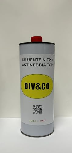 DIV&CO Diluente Nitro Antinebbia Top, Made in Italy