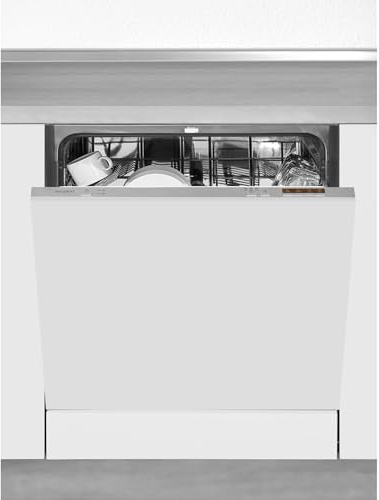 Lavavajillas Integrable 60 cm Exquisit EGSP6312-E-030E | 12 Servicios | 47 dB | Clase Energética E | Inicio Diferido 3/6/9 h | Media Carga | Interior Acero Inoxidable