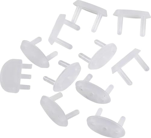Poupy Copripresa con chiavetta di estrazione per bambini, senza BPA adatta alle prese 10A, 16A e Schuko