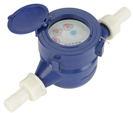 Contador de agua Flujo de agua húmeda medidor de alcance contador de agua fría sumergible a prueba de corrosión consumo de agua flujo del tubo de agua