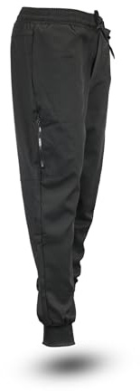 Chef Trends Comfort Fit Unisex Jogger Chef Pant P97 - Black/Large