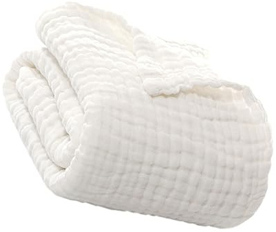 CIMAXIC Baby Quilt Bath Towel Muslin Swaddle Blanket for Girl Fleece Blanket Newborn Swaddle Wrap Cotton for Babies