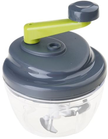 Tritatutto manuale efficiente di verdure di grande capacità a manovella tritacarne ergonomico strumento da cucina per affettare macinazione manuale tritatutto