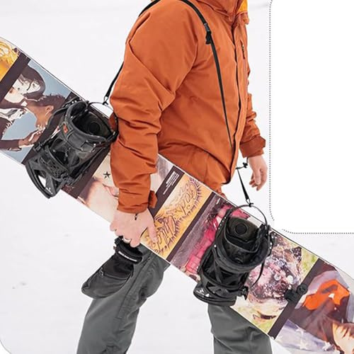 Skidremmar för bärning | 2 stycken justerbara axelband för snowboarding för män, utomhusutrustning för vinterkvinnor | Transportutrustning, tillbehör