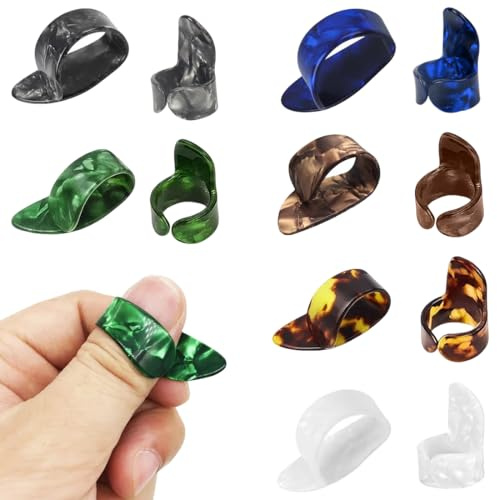 12 Piezas De Púas Para Guitarra, Púas Para Guitarra Eléctrica Y Bajo, Accesorios Para Guitarra, Púas De Celuloide