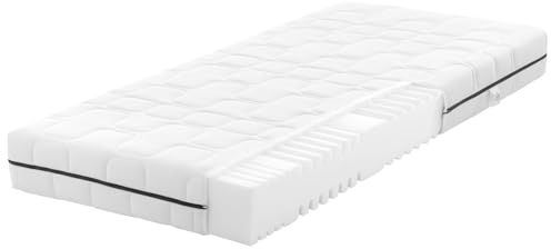 RAVENSBERGER Comfortmatratze Ravo-PUR - Härtegrad H3, mittel - 80 x 200 cm, Höhe 19 cm - ergonomische 7-Zonen Matratze mit RAVOTEX Funktions-Bezug, allergikerfreundlich