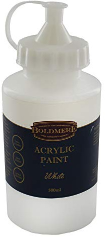 White 500ml Acrylic Paint