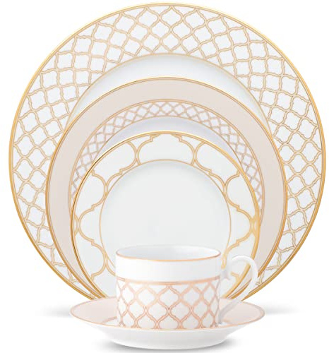 Noritake Eternal Palace Gold 5-Piece Place Setting, Service for 1