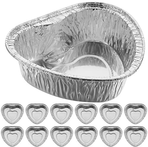 Luxshiny 100 Moules À Pouding En Aluminium Recyclables 7.5X7.5X3.5Cm RéSistants Haute TempéRature Pour Cupcakes Muffins Et Stockage Facile