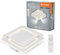 LEDVANCE Plafón/ventilador cuadrado; 55W; CCT; IP20 para uso interior; blanco; regulable