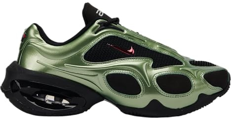 NIKE WMNS AIR MAX Muse Black/University RED-Oil Green 7 UK