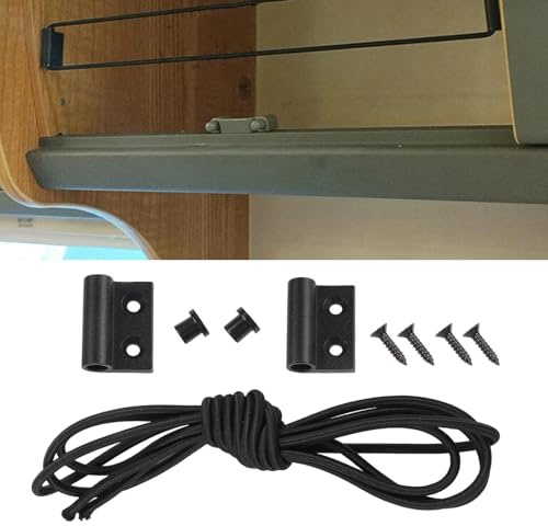 1 set skåp säkerhetsrem för husbil för husbil skåp aluminiumlegering