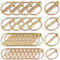 Glarks 30Pcs Heavy Duty Lynch Pin Assortment Kit For Farm Tractors Trailers Trucks Mowers